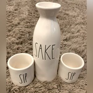Rae Dunn collection. Sake Sip Sip
